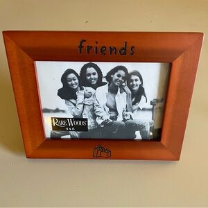 1998 Rare Woods “Friends” Wooden Picture Frame 4x6